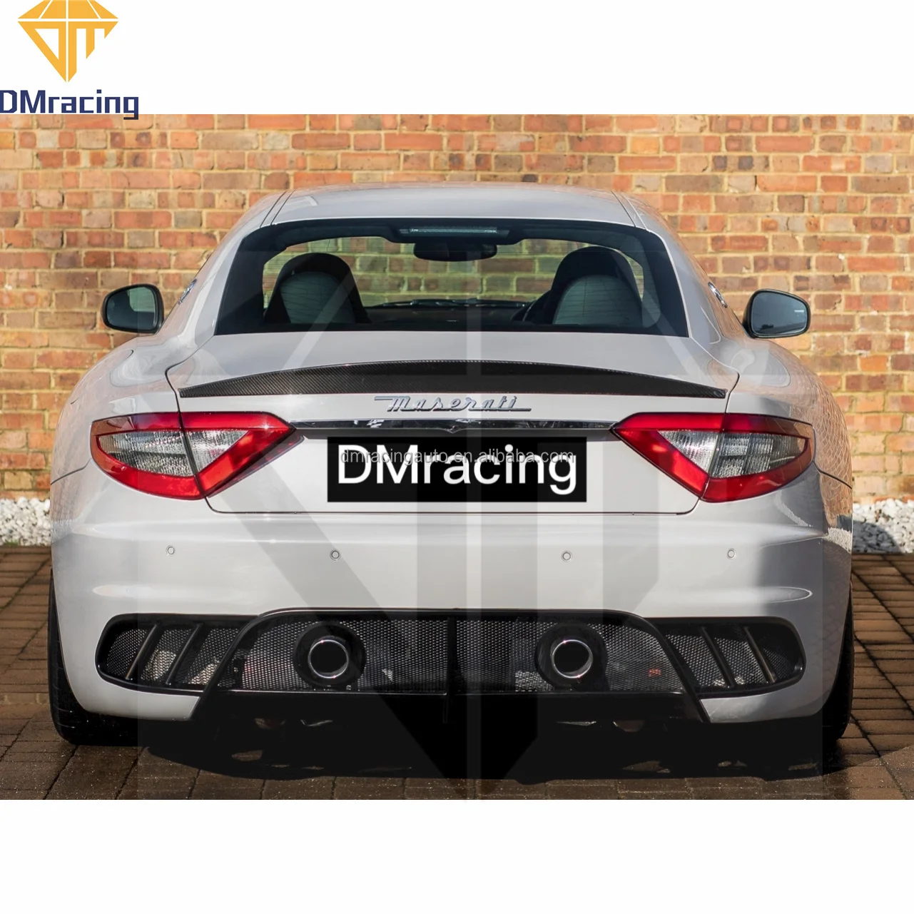 For Maserati GRANTURISMO GC GT GTS 2007-2015 FRP Rear Bumper
