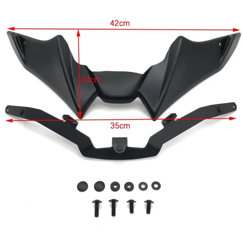 

For Yamaha MT-09 V3 2021 2022 2023 Motorcycle Front Fairing Aerodynamic Winglet Lower Cover Protection Guard Fixed Wind Wing