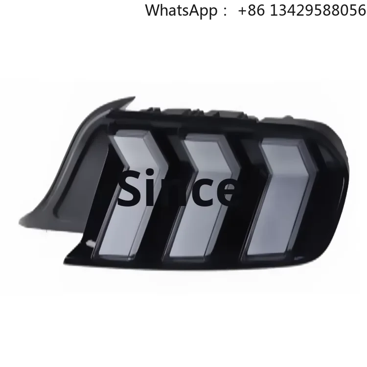 

New 15-21 for Ford Mustang Tail Light Assembly RGB Running LED Sequential Turn Signal Clear Lens in Red Color at 12V Voltage