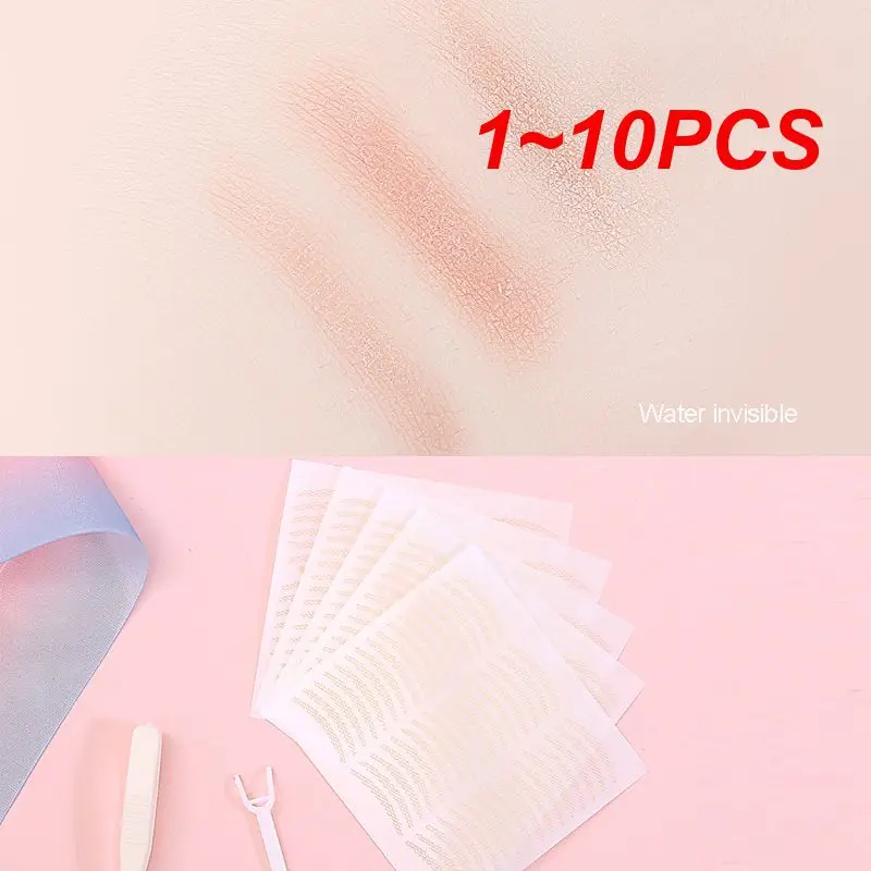 1~10PCS Big Eyes Instant Upper Eyelid Lift Strips Invisible Double Fold Eyelid Paste Clear Eyelid Sticker Self-adhesive