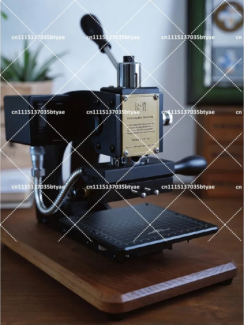 Professional Hot Stamping Machine for Copper Mold Printing Business Cards Leather Packaging Foiling