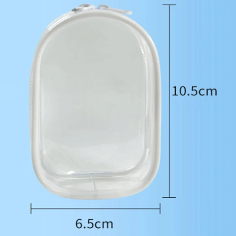 Caja de almacenamiento de joyería transparente, bolsa misteriosa, bolsa de llavero, billetera engrosada, image 5