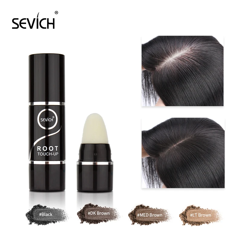 Sevich Wig Knots Healer 5 Colors Lace Tint Wig Stick Powder Lace dyeing Concealer Wig Hair Accessories Dark Brown Black Hair Dye