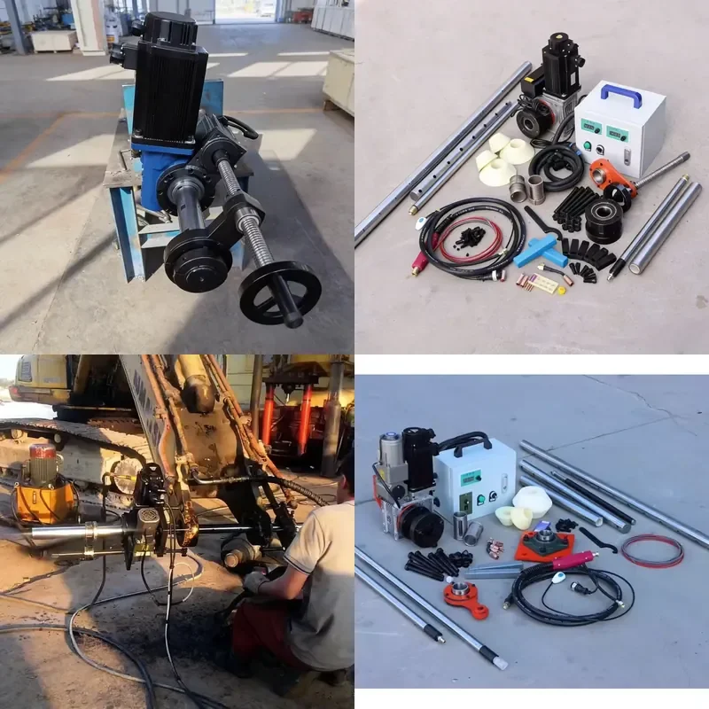 for Excavator Repair High quality Remote controlled Intelligent Inner Hole Welding and Boring All in one Machine