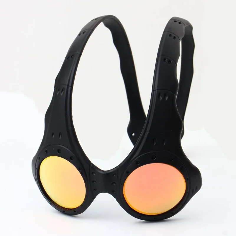 Sunglasses Cycling Glasses  Metal Frame Personality Retro Glasses Anti-blue UV Protective Glasses Cycling Accessories Outdoor