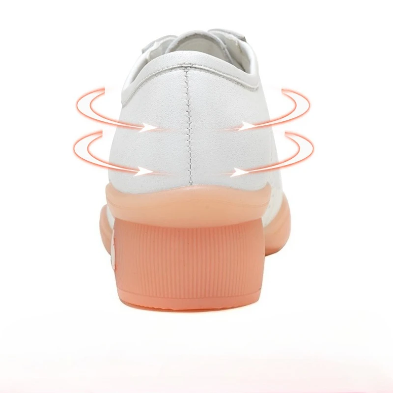 新成人女性のソフト牛革ミドルヒールダンスシューズ通気性ネイビースクエアダンスラテンダンスシューズ大人のための