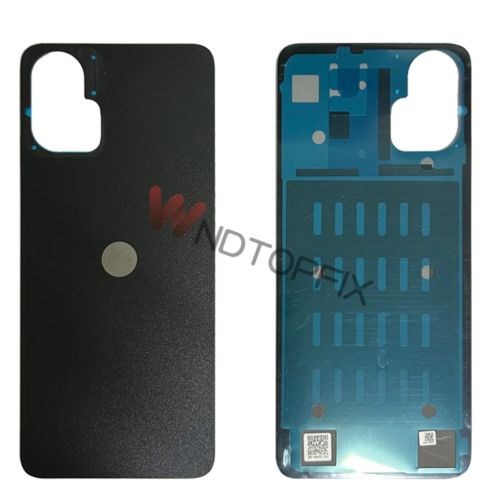 Tampa da bateria traseira para motorola moto g34, peça sobressalente, xt2363-2, 6,5 polegadas