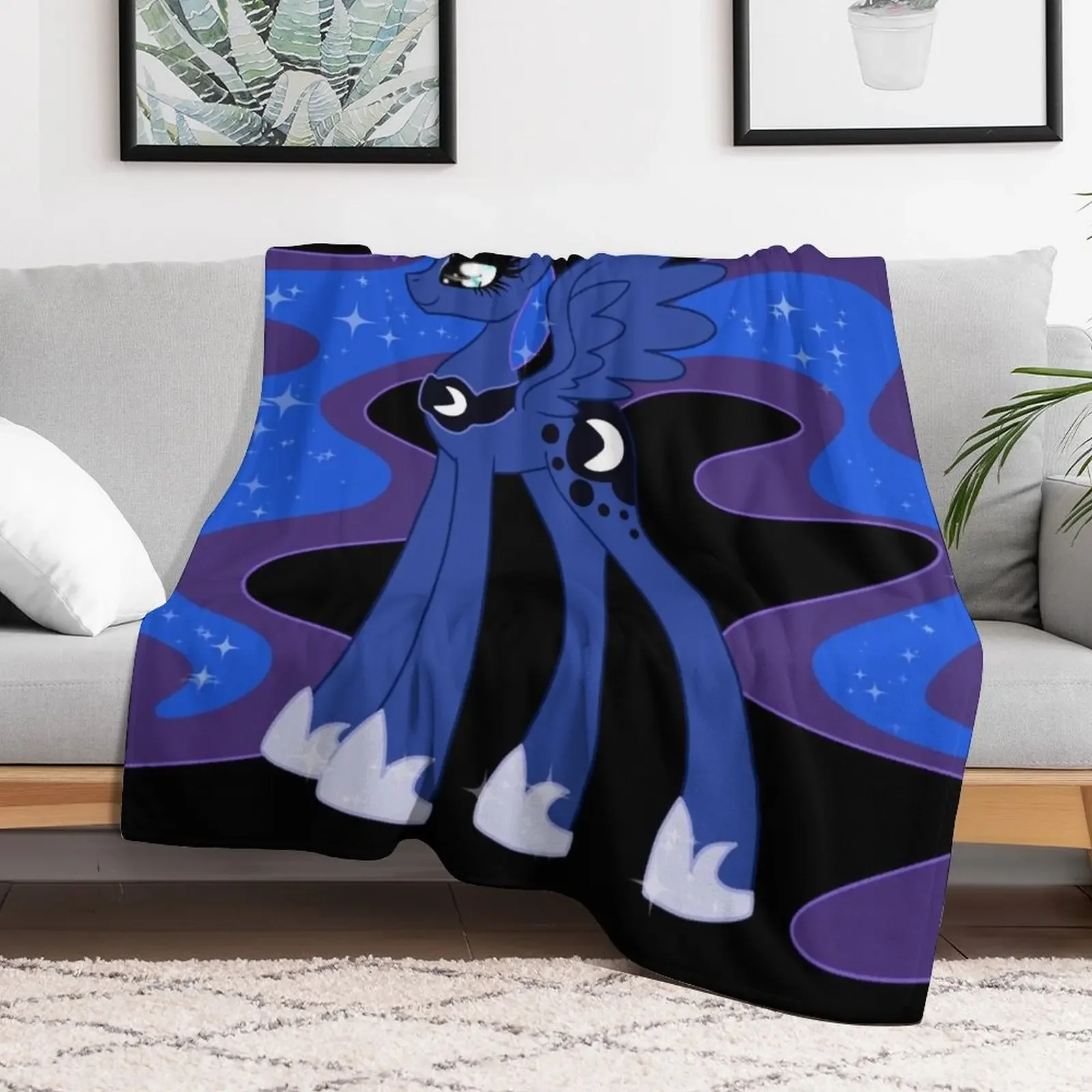 MLP Luna Throw Blanket christmas decoration Baby Blankets