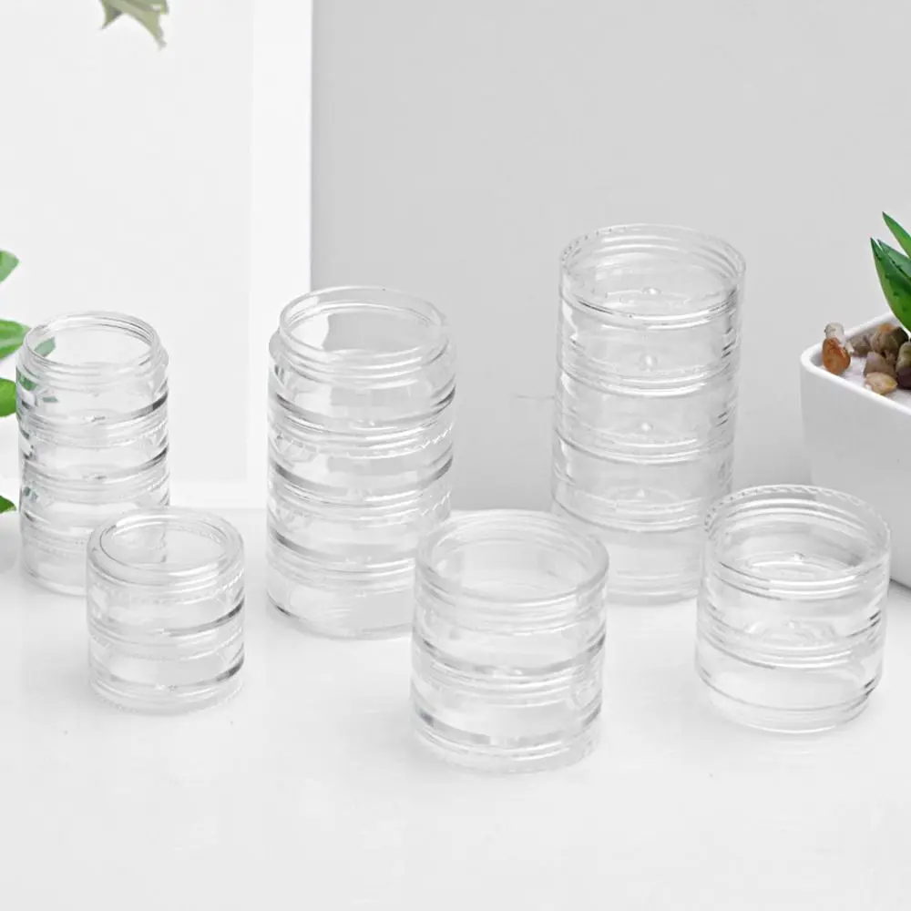 حافظة بلاستيكية متعددة الطبقات دوارة قلادة حقيبة للتخزين صندوق مجوهرات نسائي سطح المكتب صندوق تخزين مجوهرات منظم المجوهرات