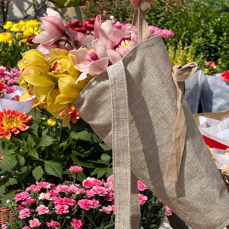 Reusable Flower Tote - Set Flower Picking Carrier Bag Picking Bag Gifts For Gardeners