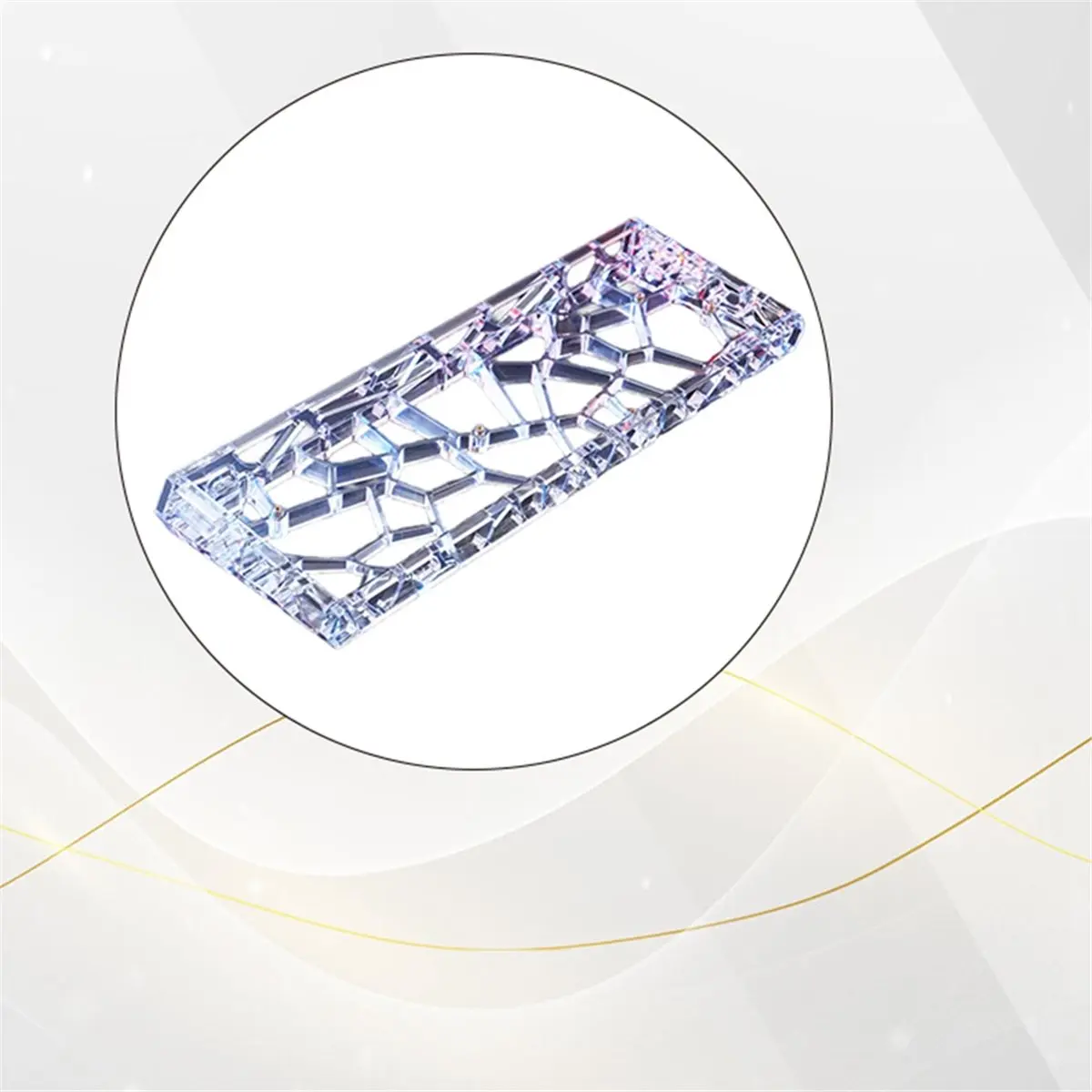 

Корпус для механической клавиатуры GH60 Hole Hollow PC (для Mad60/AULA Win60/Wooting60), аксессуары для самостоятельной сборки, модель B