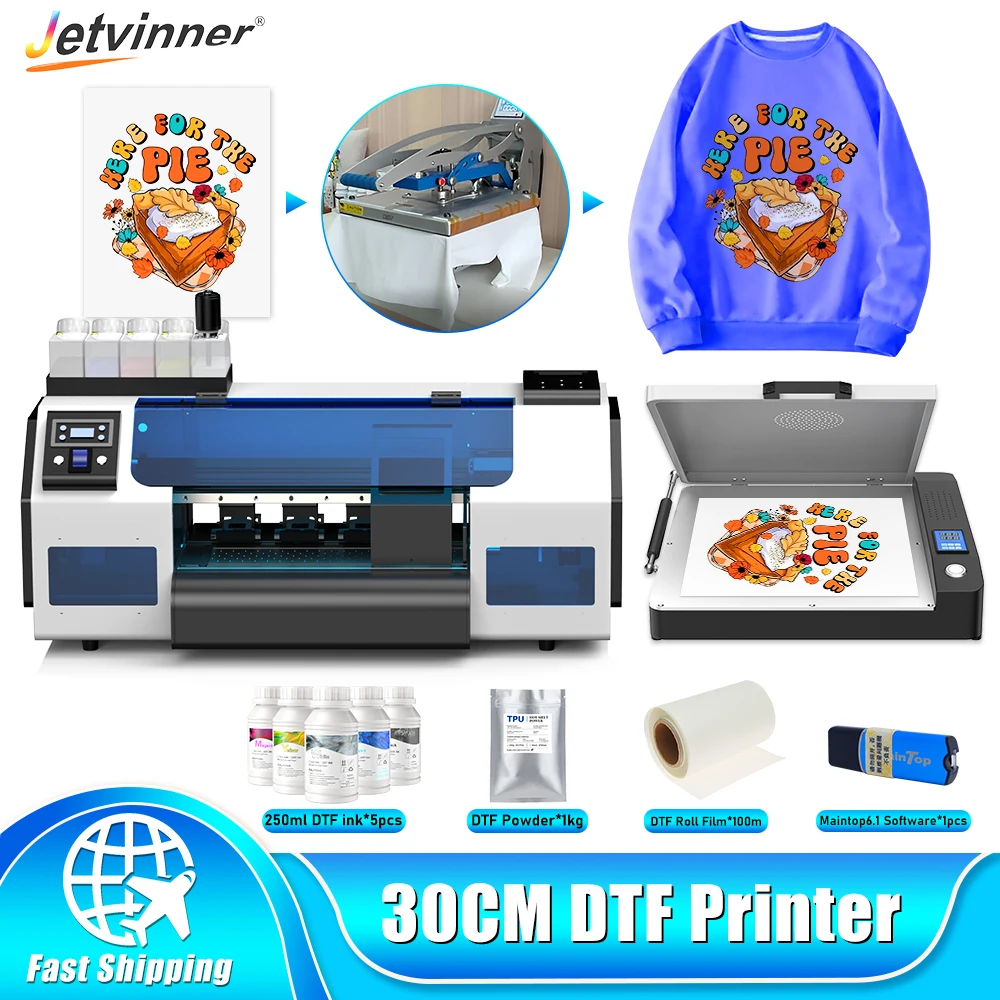

Принтер A3+ DTF для Epson Dual XP600 Печатающие головки безпосередньо для переноса пленки Принтер A3 Печатная машина для футболок a3 Impresora dtf