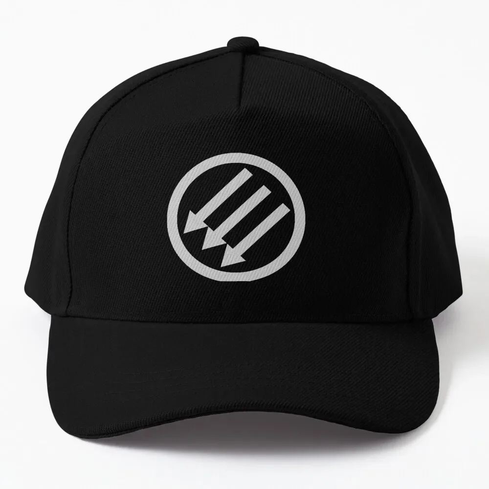 Three Arrows [Antifa] [Iron Front] White Baseball Cap |-F-| Beach hard hat funny hat Woman Cap Men'S