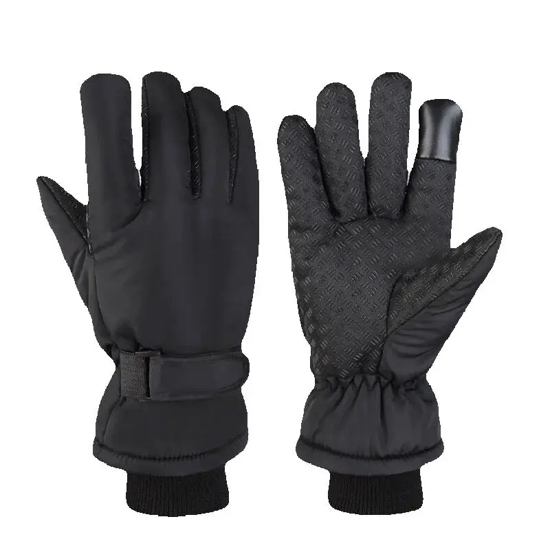 Men Winter Ski Gloves Waterproof Windproof Outdoor Sport Cycling Bike Bicycle Motorcycle Hiking Camping Hand Warm Gloves