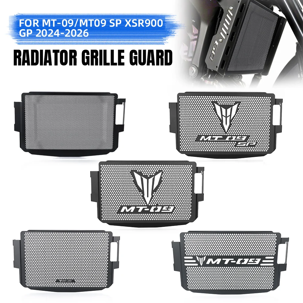 

Motorcycle For Yamaha MT-09/MT09 SP XSR900 GP 2024-2025-2026 Accessories Radiator Grille Guard Cover Aluminium XSR 900 MT 09