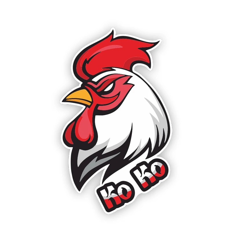 

Наклейка На Авто Ко-ко Interesting Chicken Rooster Car Stickers Motorcycle Vinyl Decal Waterproof
