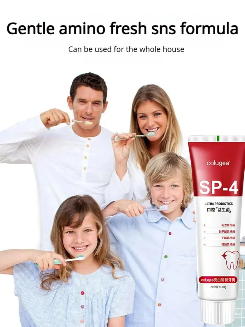Probiotics Shark Toothpaste Probiotic Toothpaste Removes Tobacco Sta Teeth Yellow Odor Shark Toothpaste Freshness