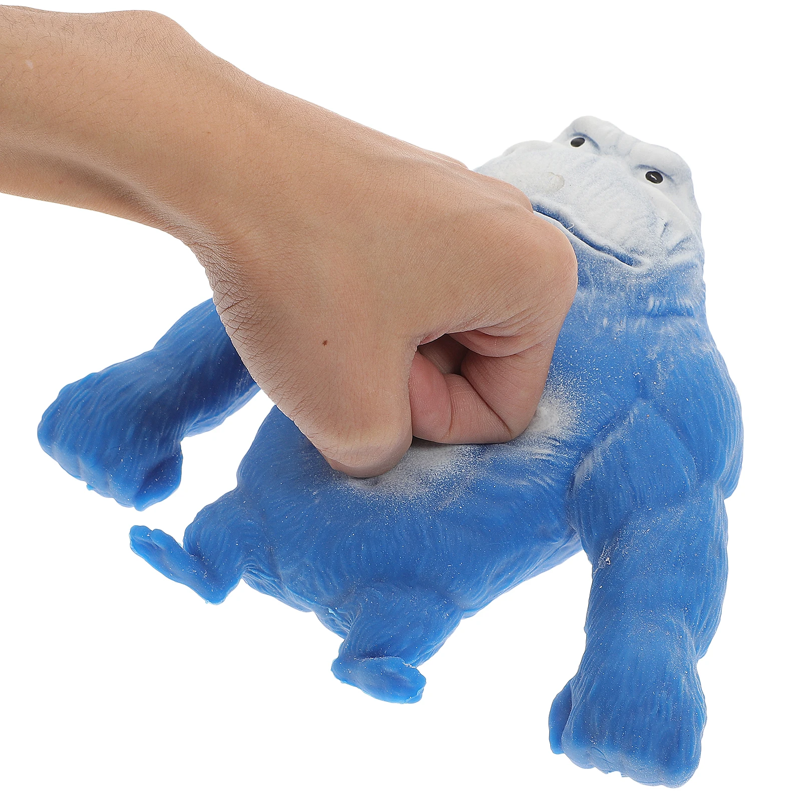 

Очаровательный мяч для снятия стресса в форме гориллы для детей и взрослых, мяч для снятия стресса, сенсорный забавный эластичный растягивающийся горилла