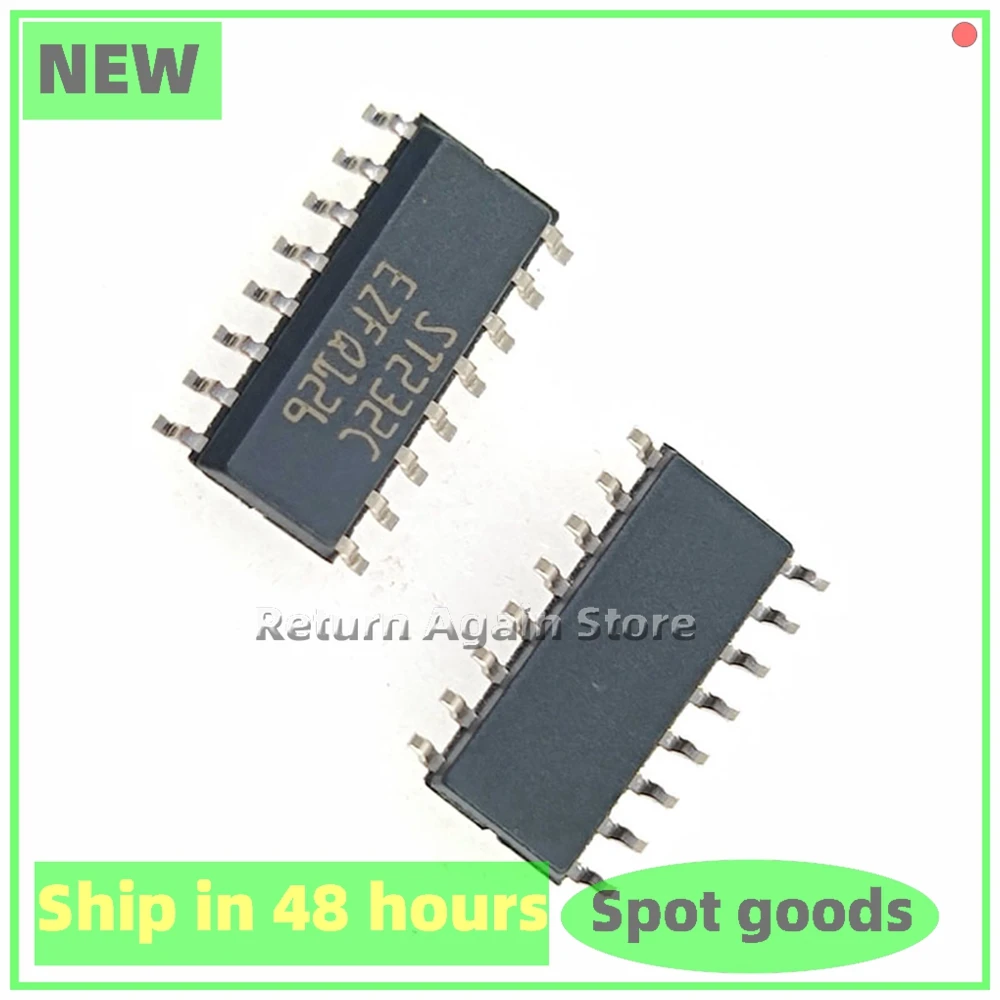 10pcs/LOT ST232C New Original SOP-16 Drive transceiver  ST232CDR