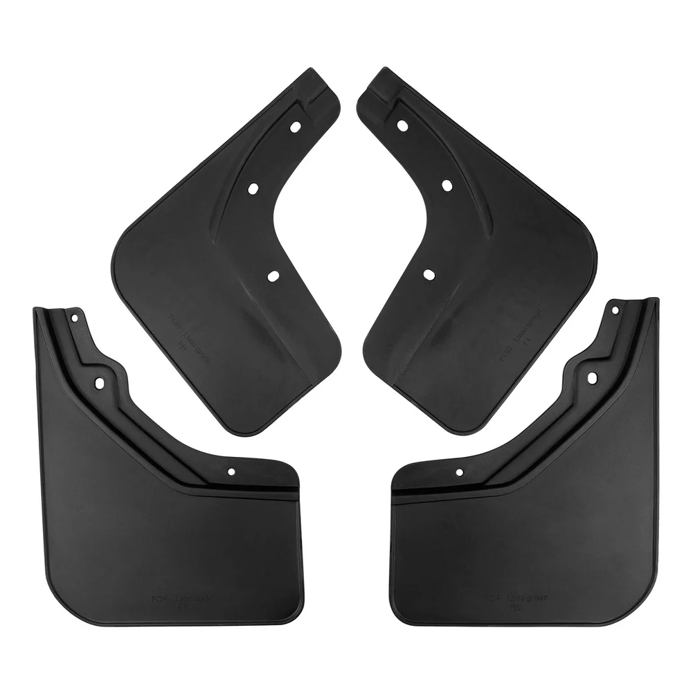 Set of Four Mudguards for VinFast Limo Green 2025 2026 Including Mounting Hardware for Fender Corner Installation