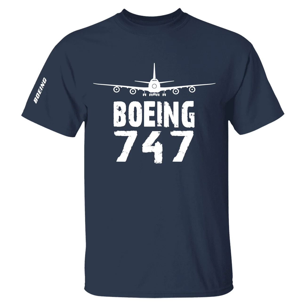 Harajuku Men Clothing Summer Aviation Boeing 747 Flight Pilots Men Women Short Sleeve T-shirts Cotton Graphic T Shirts Top Tee