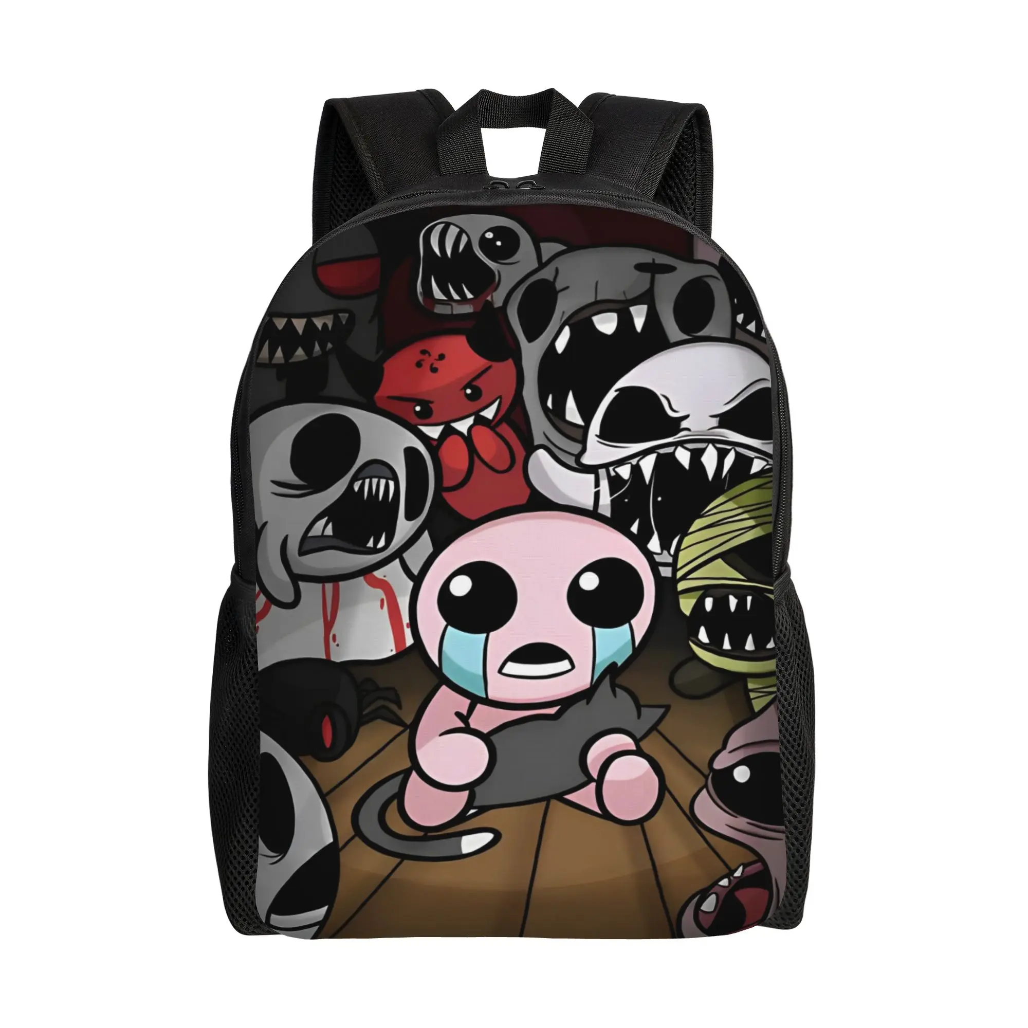 

Повседневный рюкзак The Binding Of Isaac Pixel с карманом, школьный/деловой рюкзак для мужчин и женщин, холщовая сумка для ноутбука