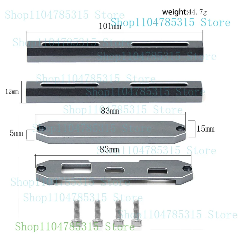 

Battery Protective Bracket Holder Base Aluminum Protector Frame for FS-NB4 PRO XMSJ