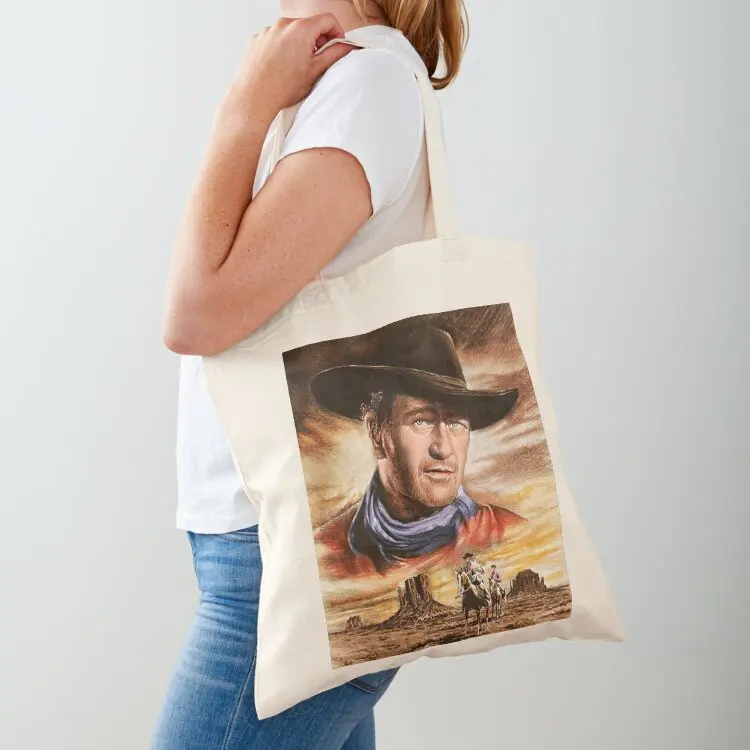John Wayne Tote Bag university shopper bag personalized tote Woman shopper bag Handbags