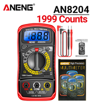 AN8204 Digital Multimeter ANENG 1999 Counts High-precision Digital Voltage Current Meter With Backlight Electrician Tools Tester