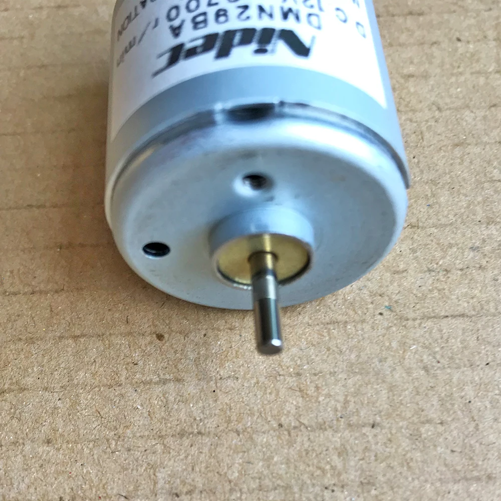 Di piccole dimensioni e precisione Mo tor D.C. 12v DMN29BA Nidec Servo macchine elettriche spazzolate a corrente continua 3700RPM