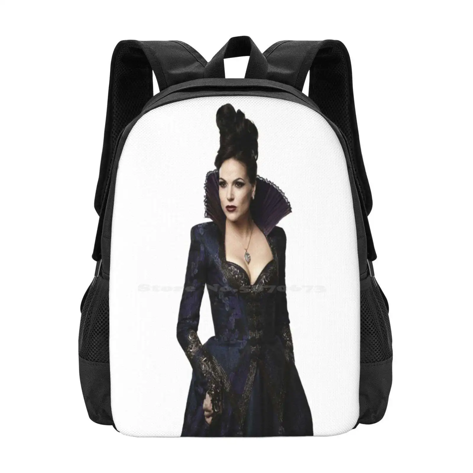 Once Upon A Time-Regina Mills-Evil Queen Hot Sale Backpack Fashion Bags Ouat Once Upon A Time Lana Parrilla Evil Queen Regina