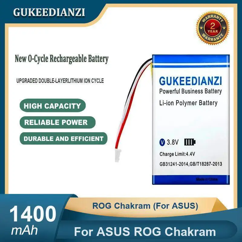 Baterai Mouse Gaming ROG Chakram (Untuk ASUS) Kapasitas Tinggi 1400mAh Untuk ASUS ROG Chakram