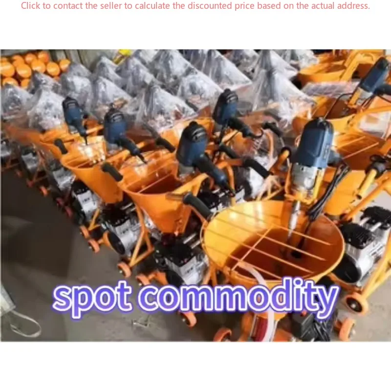 Mortar Mixing Pump Wall And Floor Grouting Machine With Efficient Pump Unit For Mortar Spray Applications