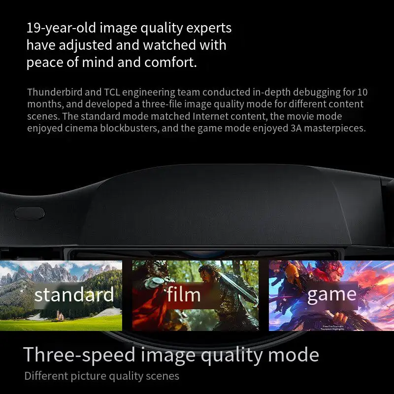 TCL Rayneo Air 3 Smart AR glasses HD Viewing Portable Screen 120Hz High Refresh Handheld Giant Screen VR Glasses