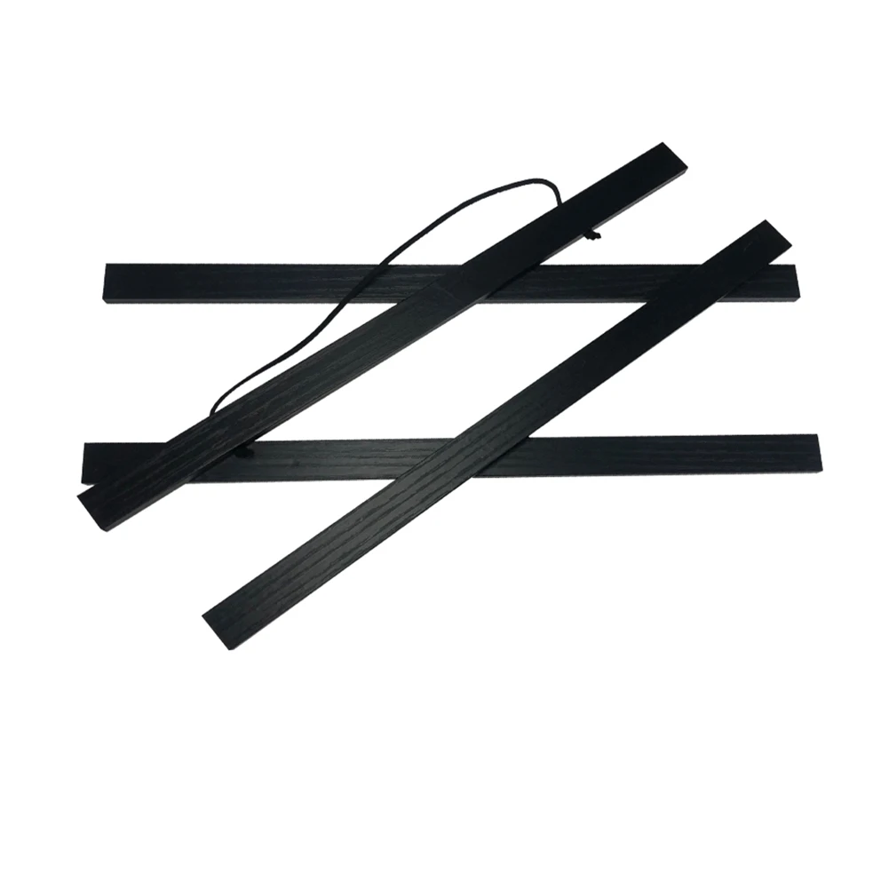 Wooden Black Pine Magnetic Hanging Scroll Frame for Posters Photos Prints 21CM 31CM 41CM 51CM Adjustable Wall Hanger