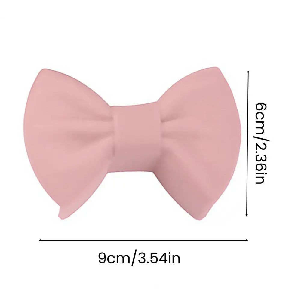 Kitchen Pot Clip 2pcs Silicone Oven Gloves Non-slip Pot Holders Bow-shaped Heat Resistant Cooking Handle Covers Kitchen Gadgets