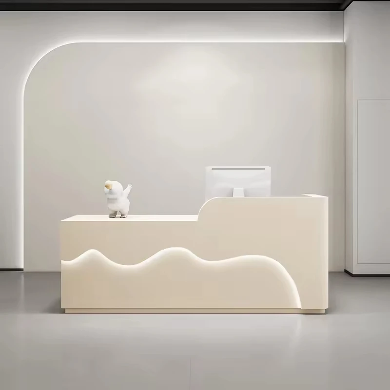 Hot Sale Durable Modern Eco-Friendly Reception Front Desk Drawer For Office Lobby Hotels Malls Hospitals Home Bars Beauty Salons