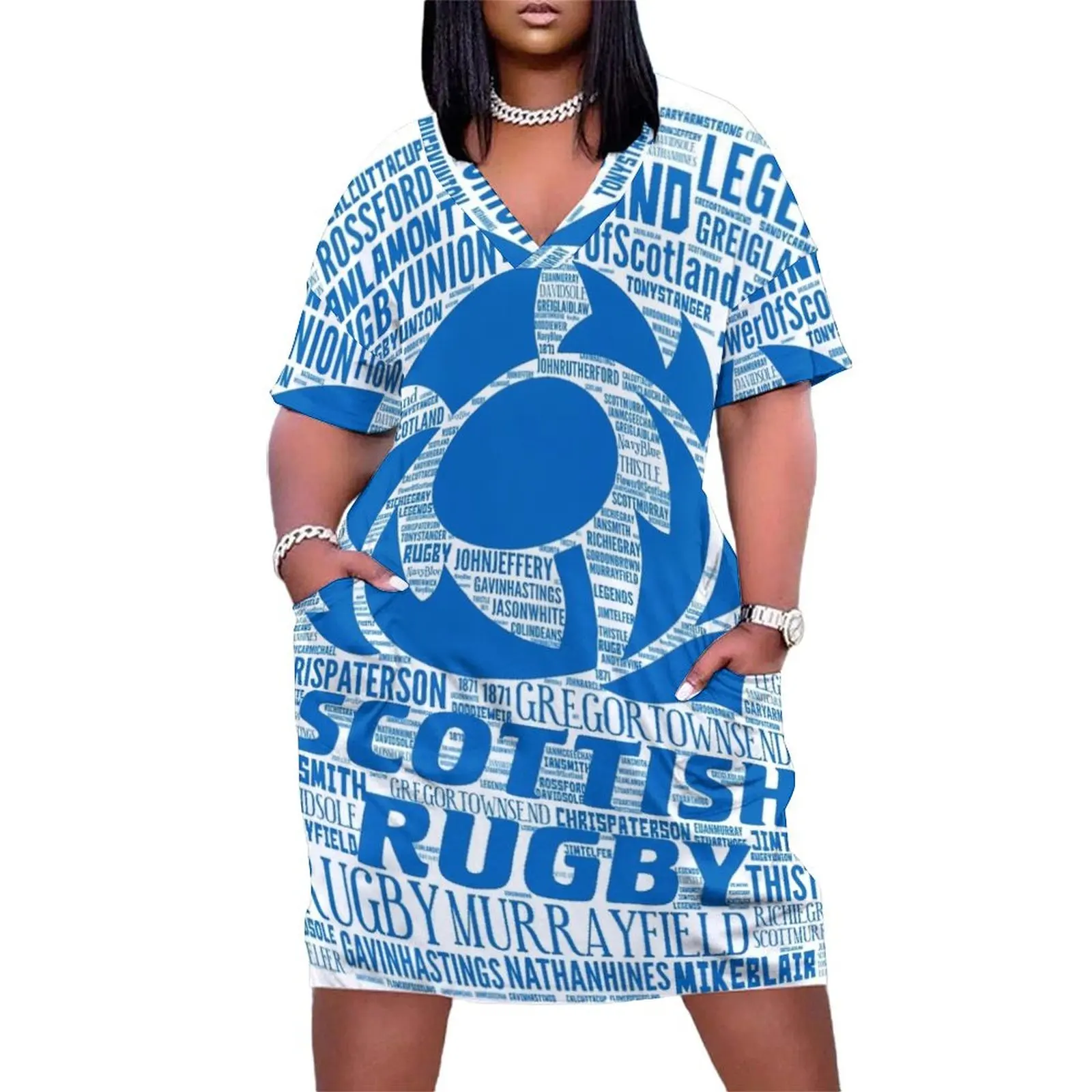 SRU - Scotland Rugby Loose Pocket Dress Women