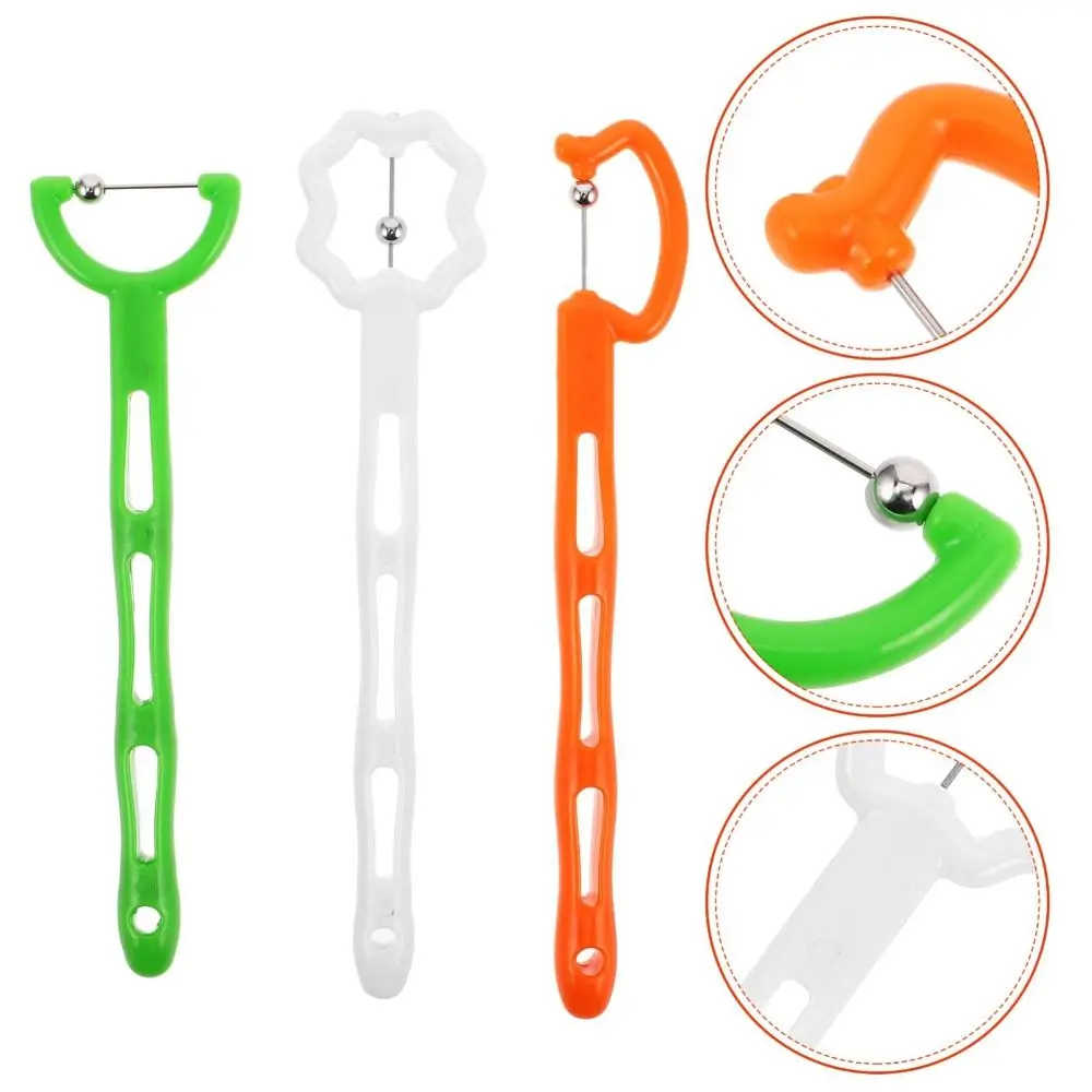 

3pcs New Plastic Tongue Exerciser Efficient Portable Oral Muscle Trainer Durable Tongue Retaining Device for Jaw Tongue Training