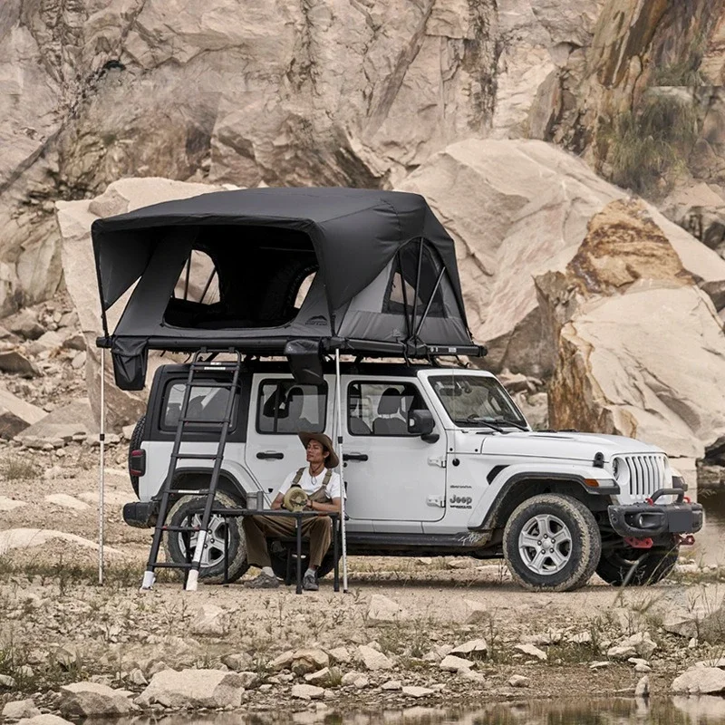 Roof tent outdoor camping pickup, bucket car, land patrol trailer
