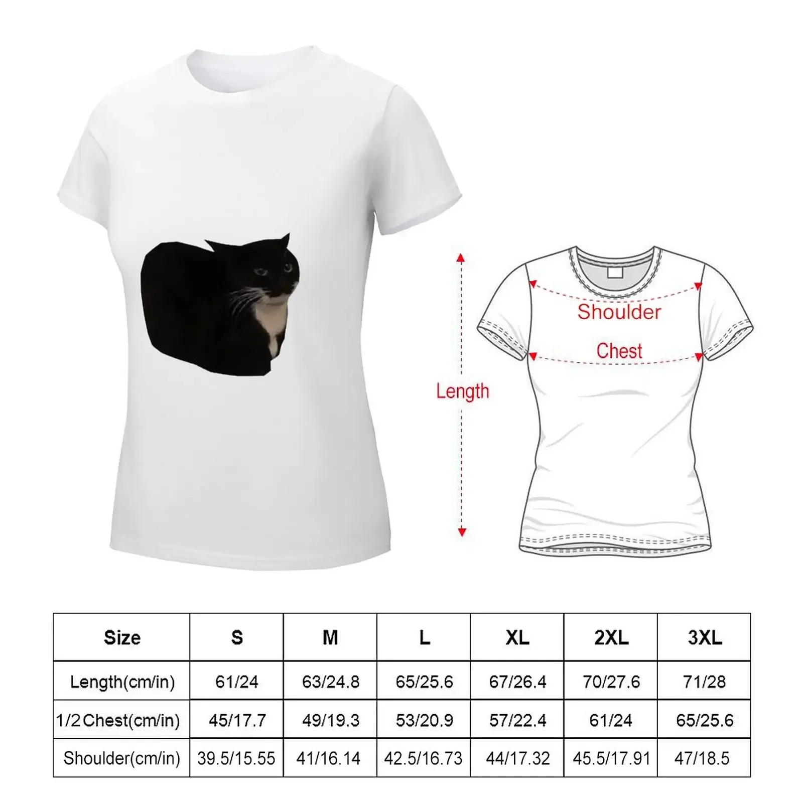 Maxwell the Cat T-Shirt Blouse oversized cute t-shirts for Women