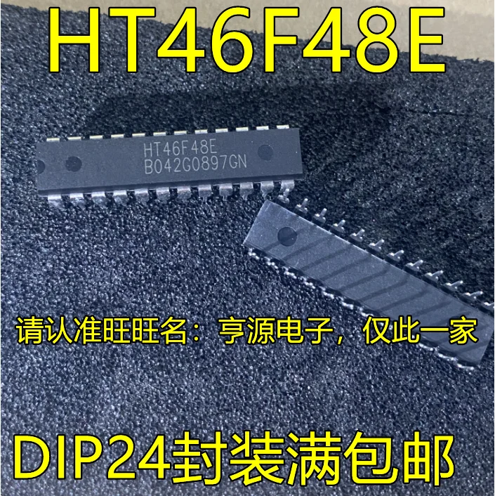 

20pcs original new HT46F48 HT46F48E DIP24 pin MCU/integrated circuit