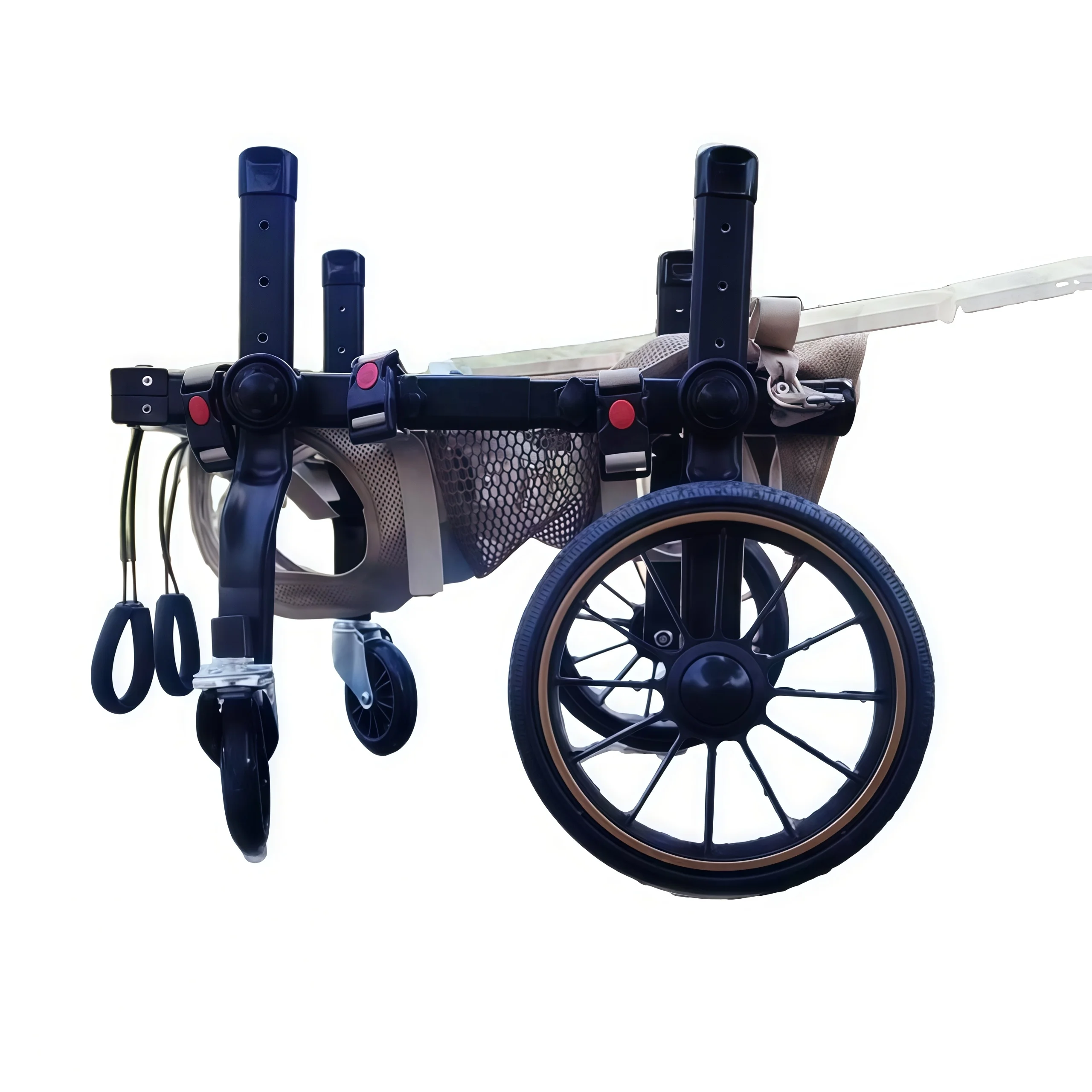 

Aluminum Alloy Dog Wheelchair Convenient and Durable Adjustment Wheelchair for Disabled Dogs