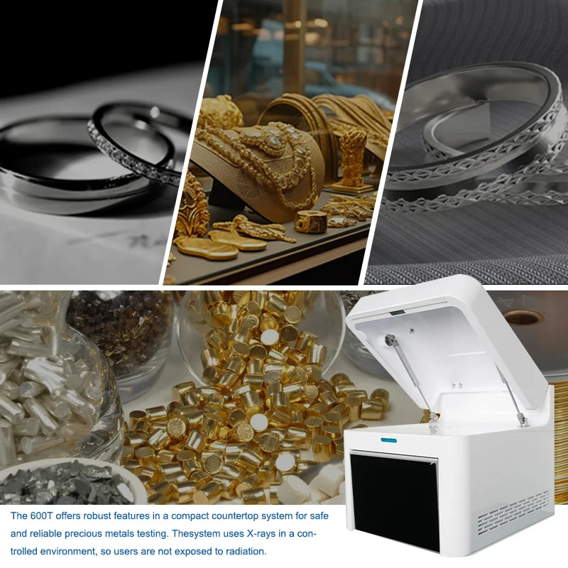 Gold SellerRise High Precious Portable XRF Gold Testing Metal Purity Density Testing Assay Machine XRF