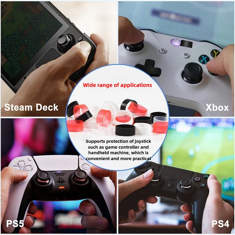 

Universal Silicone Joystick Caps (10-20 Pcs) - For Fit ASUS ROG Ally Steam Deck Xbox Controller | Anti-Wear & Grip