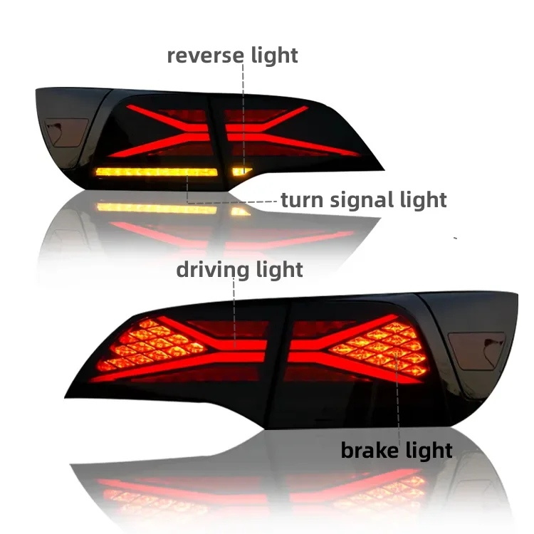 MRD Fit for Model 3 Model Y 2017-2021 LED tail light auto systems sequential turn signal new arrival car lightscustom