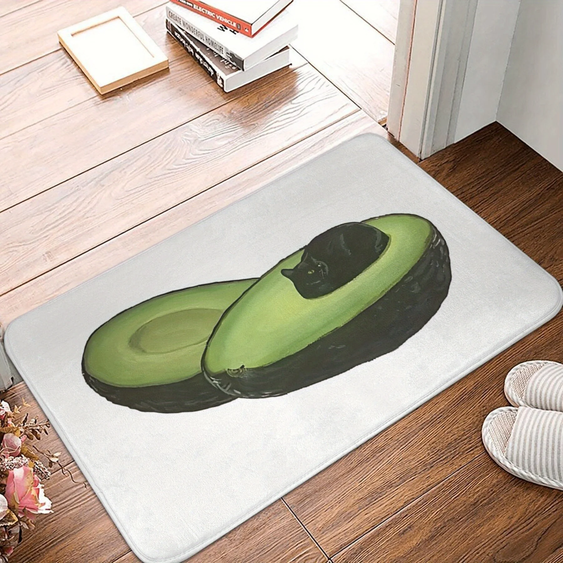 Avocado Cat Bathroo…