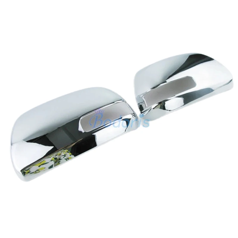 Exterior Door Mirror Cover For Toyota Fortuner SW4 2012-2015 Rearview Trim ABS 2 pcs Chrome Detector Car Styling Accessories