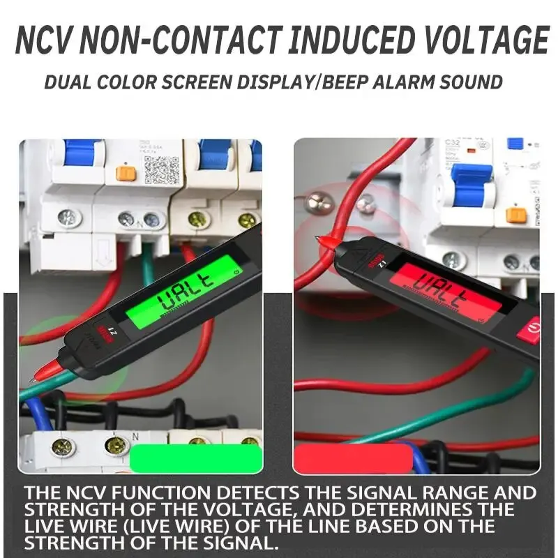 BSIDE 디지털 멀티미터 스마트 펜, 범용 계량기 전압계 테스트 펜, AC DC 옴, NCV Hz 다이오드 검출기, 전류 센서 테스트, Z1 Z5