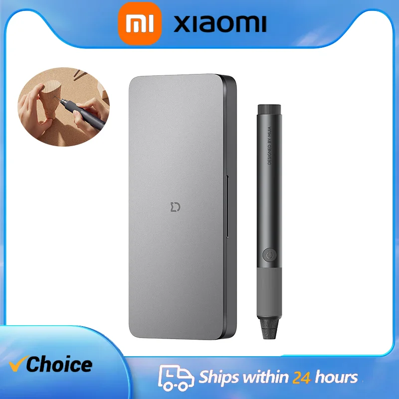 

Электрическая шлифовальная ручка Xiaomi Mijia, бесщеточный двигатель, быстрая резьба, полировка, полировка, сверление, 22000 об/мин, мини-шлифовальная машина, домашний инструмент